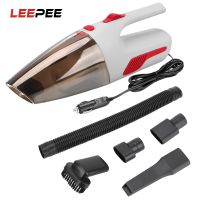 ✇♨ LEEPEE Portable Cordless/Car Plug Cleaner Super Suction 120W 12V 5000PA Wet/Dry Dual-Use Handheld Car Vacuum for Car Home