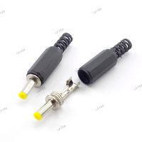 5pcs DC Male Plug 4.0*1.7mm Power Adapter Socket Outlet Power Jack Connector Welding Audio DIY Parts Yellow Head YB8TH