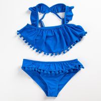 NEW 2020 Girls Swimwear 3 13Y Baby Girls Swimsuit Kids Bikini Sets Teenager Children Swimwear Kids Swimwear Beachwear-SW458