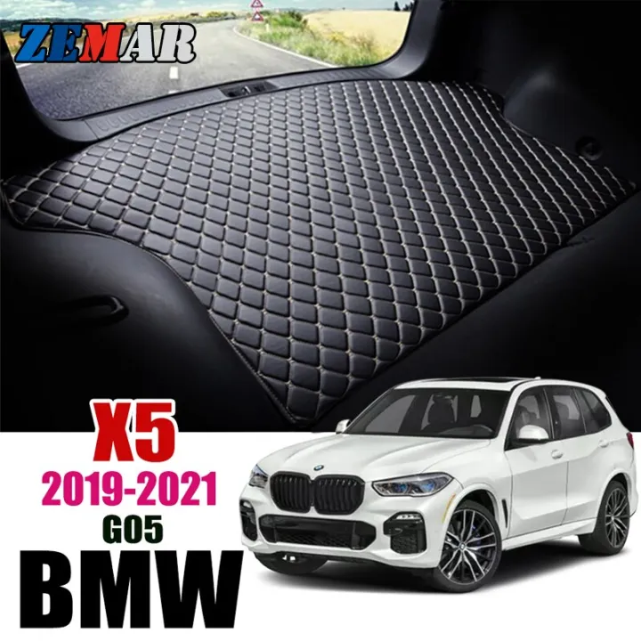 1set Leather Car Trunk Mat Cargo Liner Tray Boot Cover Pad for BMW X5