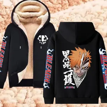 Buy Bleach Anime Hoodie Kurosaki Ichigo Rukia hitsugaya Unisex Online at  desertcartINDIA