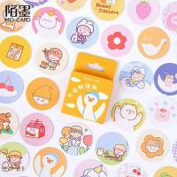 Cute Cartoon Rabbit Adhesive Sticker Stationery Scrapbooking Album Decoration Diary Stick Label DIY Sealing Stickers Stickers Labels