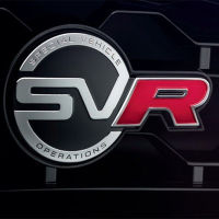 SVR Grille สติกเกอร์ SVR Badge Emblem สติกเกอร์สำหรับ Jaguar Land Rover Discovery Sport HSE Defender Jaguar SVR Land Rover สติกเกอร์