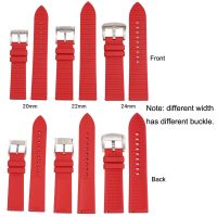 ：》《{ 20Mm 22Mm 24Mm Universal Silicone Watch Band Water Proof Ruer Watch Strap W Quick Release Pins Soft Replacement Wristband