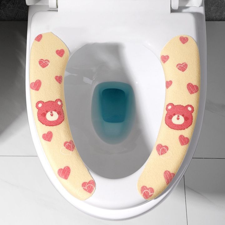 lz-toilet-cover-cartoon-toilet-sticker-household-bathroom-four-seasons-universal-adsorption-paste-washable-toilet-seat-cushion
