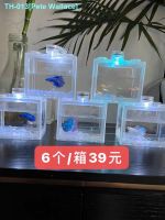 ♛ Aquarium pet tropical fish blocks cylinder selectively small aquariums Thailand bettas are dedicated manufacturers selling price