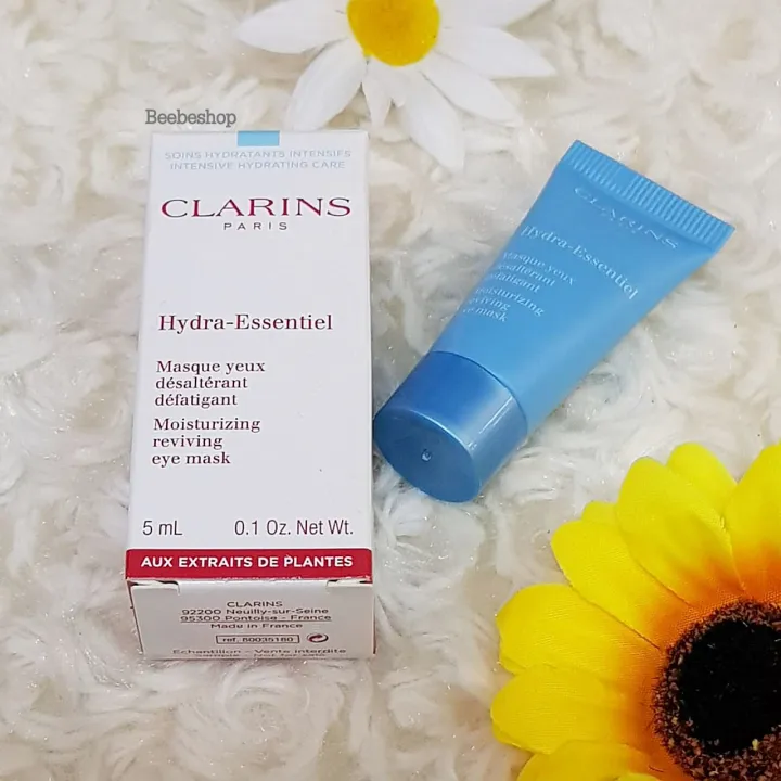 Clarins Hydra essentiel moisturizing reviving eye mask 5ml ผลิต 06/2020