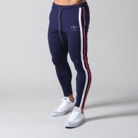 CODypk7394 Mall Men Pants Fitness Casual Elastic Pants men Bodybuilding Clothing Casual Navy Military Sweatpants Joggers Pants 20CK29