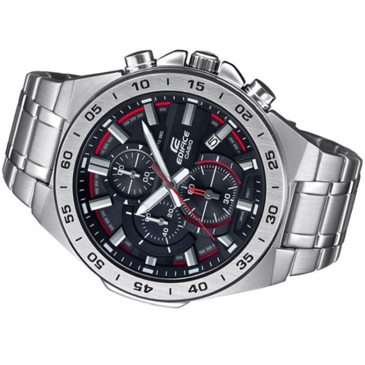 casio-edificeแท้-นาฬิกาข้อมือชาย-รุ่น-efr-564d-1av-สายแสตนเลส-กันน้ำลึก-100-เมตร-cmg