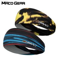 ■ 2 PCS Sport Elastic Headband Bicycle Tennis Sweatband Yoga Gym HeadHair Basketball Volleyball Cycling Running Bandage Men Women