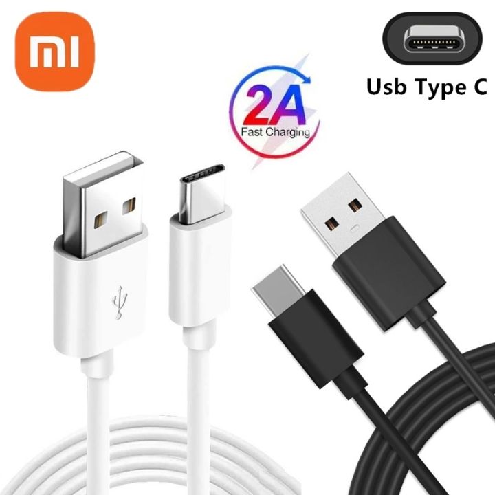 ฮ็อตวัตต์ของแท้2a-xiaomi-เคเบิลไมโคร-usb-usb-type-c-สายชาร์จแบตเตอรี่-charge-redmi-note-8-9-10-9a-8a-7a-mi-4x-10c-poco-m3โทรศัพท์มือถือ