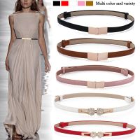 New Fashion PU Leather Waist Belt Adjustable Metal Buckle Waist Strap Women Girls Dress Belts Corset Strap Jeans Waistband Belts