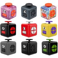 New Decompression Toy Hand Pinching Venting Anti Irritability Anxiety 6sided Playable Decompression Finger Tip Dice Magic Cube Brain Teasers