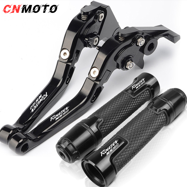 for-kawasaki-rouser-ns160-ns160-fi-2013-2023-modified-cnc-aluminum-alloy-6-stage-adjustable-foldable-brake-clutch-lever-handlebar-grips-glue-set-1