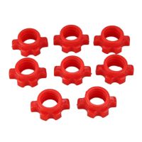 (in stock)8PCS Dumbbell Nut Dumbbell Rod Nut Spinlock Collars for Barbells Bars Training Sports Accessories