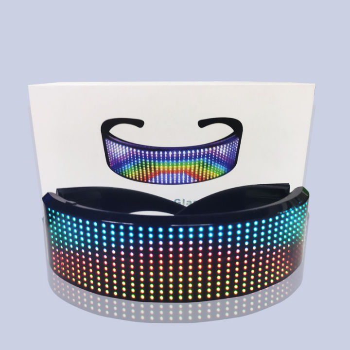 led-luminous-glasses-bluetooth-electronic-shining-glasses-app-control-dj-eyewear-bar-performance-lighting-glow-party-supplies