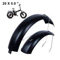 【LZ】卐✟  Bicicleta elétrica Fenders Mud Guards para Praia Ciclismo Fat Bike Asas Acessórios de Neve 20x5