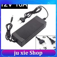 JuXie store 12V 10A Ac 110V 220V To Dc 12V 10A Adapter Power Supply Converter Charger Switch Led Transformer Charging