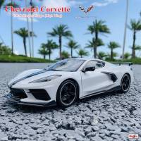 2020 Chevrolet Corvettle Stingray Coupe (Maisto)  1:18 โมเดลรถยนต์ ของเล่นลูก ของสะสม ของขวัญ ของฝาก แบบจำลองรถเสมือนจริง