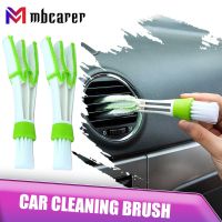 (Premium car)แปรงทำความสะอาดรถยนต์ Air Conditioner Vent Cleaner Detailing Dust Removal Blinds Duster Outlet Brush Car-Styling Auto Accessories