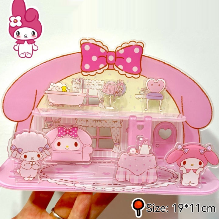 Sanrio Culomi Meruti Small House Cute Desktop Decorative Ornaments | Lazada