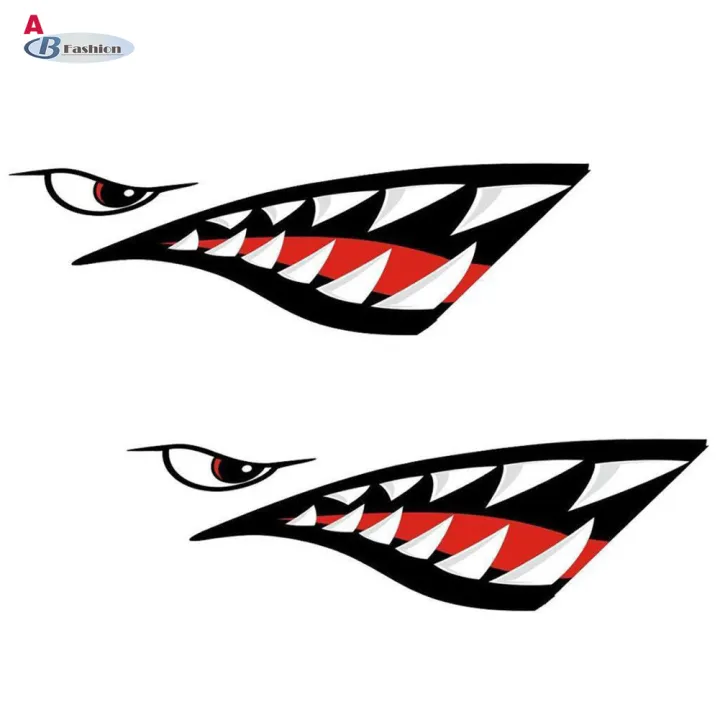 shark decal for kayak