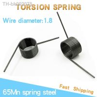 ❏ 60 90 120 180 Degrees Angle V-Shaped Spiral Spring 65Mn Steel Torsion Spring 10PCS Wire Diameter 1.8