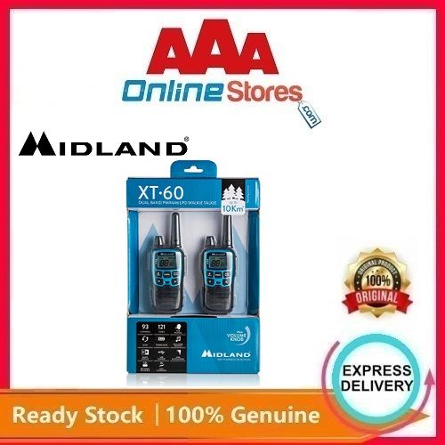 Midland XT60 Twin Walkie Talkie : buy online - Midland