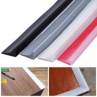 30/50/80/100cm Silicone Bathroom Water Barrier Water Retaining Strip Bendable Bathroom Door Washing Machine Shower Dam Barrier