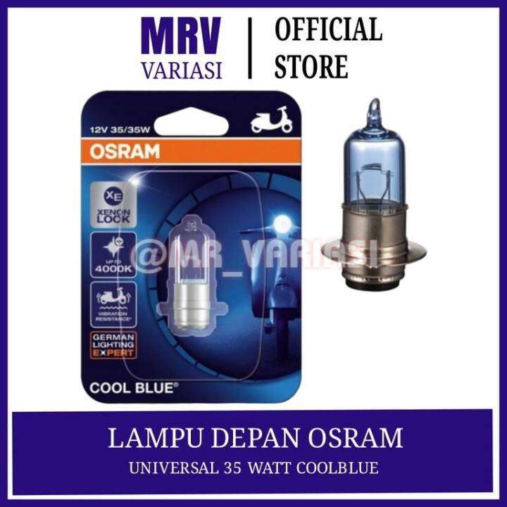 OSRAM Cool Blue H6 Kaki 1 12 Volt 35 Watt Lampu Depan Halogen Motor ...