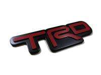 แผ่นป้าย โลโก้ติดรถยนต์ TRD Logo โลโก้อลูมิเนียมสีแดง พร้อมกาวพร้อมติดตั้ง Toyota Racing Development จัดส่งไวคุณภาพดีจริง จบในที่เดียว