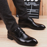 20212021 New Patent Leather Shoes Formal Round Toe Business Men Dress Shoes Breathable Comfortable Oxfords Shoes for Men Solid