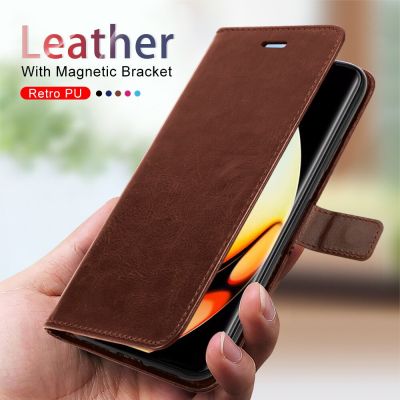 Leather Magnetic Flip Phone Case For Realme 10 Pro Plus 5G Realme10 10Pro Realmy 10 ProPlus Stand Card Wallet Book Cover Fundas Electrical Connectors