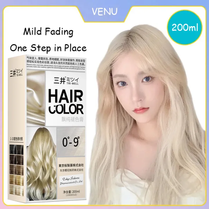 Hair Fading Agent Hair Bleaching Hair Dye Bleaching Set For Hair Color