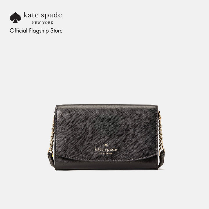 Kate Spade New York Staci Small Flap Crossbody Black