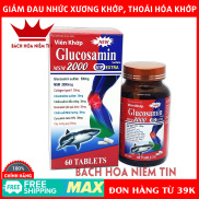 Viên Khớp Glucosamin MSM 2000 Giảm Thoái Hóa Khớp Giảm Đau Viêm Khớp Tăng