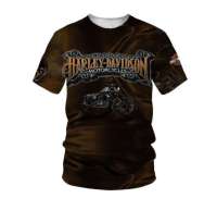 T SHIRT -  HOT Harley-Davidson 3D T-Shirt Unisex,xzx180305  3D T-Shirt All Over Printed 14