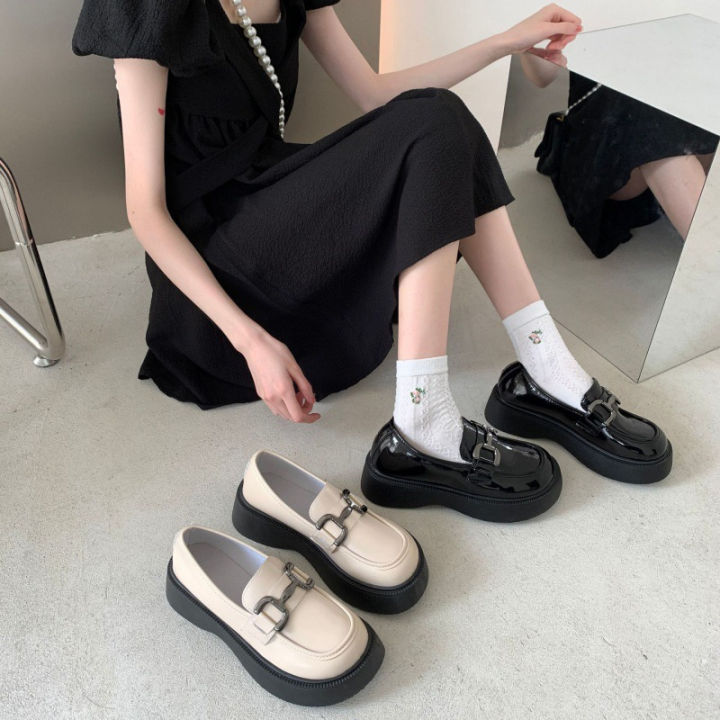 mustys-พร้อมส่ง-ขายด่วน-รองเท้าแฟชั่นสตรีสไตล์ญี่ปุ่นขนาดเล็ก-รองเท้าโลฟเฟอร์-สวมใส่สบาย-รองเท้าโลฟเฟอร์