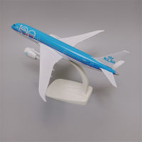 20cm Alloy Metal Netherlands Air KLM B787 Airlines Airplane Model KLM Boeing 787 B787-9 Airways Plane Model Aircraft Kids Gifts