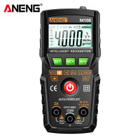 ANENG M107/M108 4000นับสมาร์ทดิจิตอลมัลติมิเตอร์ LCD NCV DC AC Tester