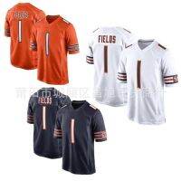 New high-quality and most popular jerseys Nfl Chicago Bears 1 Fields Embroidered Rugby Dress H713