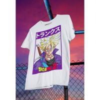 เสื้อยืด Uni รุ่น ทรังคซ์ Trunks Edition T-Shirt ดราก้อนบอลแซด Dragon Ball Z แบรนด์ Khepri 100cotton comb มี ทุกวัน