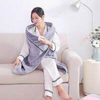 【CW】 Electric Blanket Timing Fast Heating up Polyester Thicker USB Warming for Cold Weather