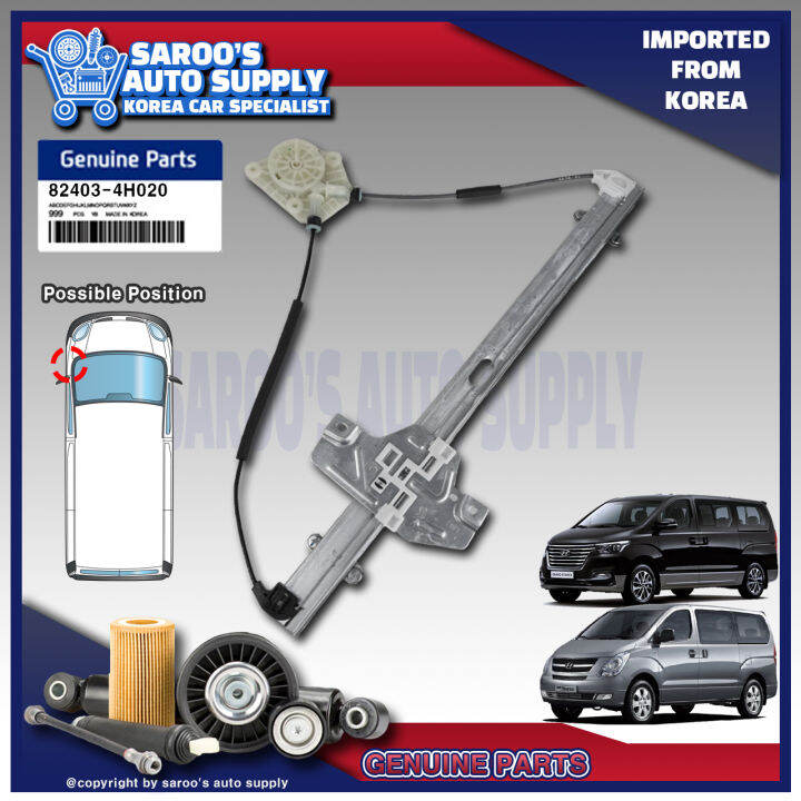 [LH][Genuine] Power Window Regulator For Hyundai Grand Starex , 2007 ...