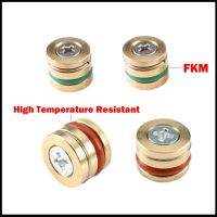 6mm 8mm 10mm 12mm OD Red Green Fluorine FKM Ring Seal Plastic Mold Water Runner Threadless Stopcock End Cap Brass Pressure Plug