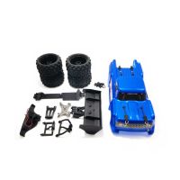 wltosy 144001 144002 144010 rc car fat body truck body with tail wing big foot tires set accessories parts