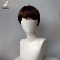 KDJFJEOFML สังเคราะห์ ปาร์ตี้ รายวัน Shota คอสเพลย์ วิกผมผู้หญิงผู้ชายเรียบ ผมตรง ผมสั้น เล่นบทบาทสมมติ