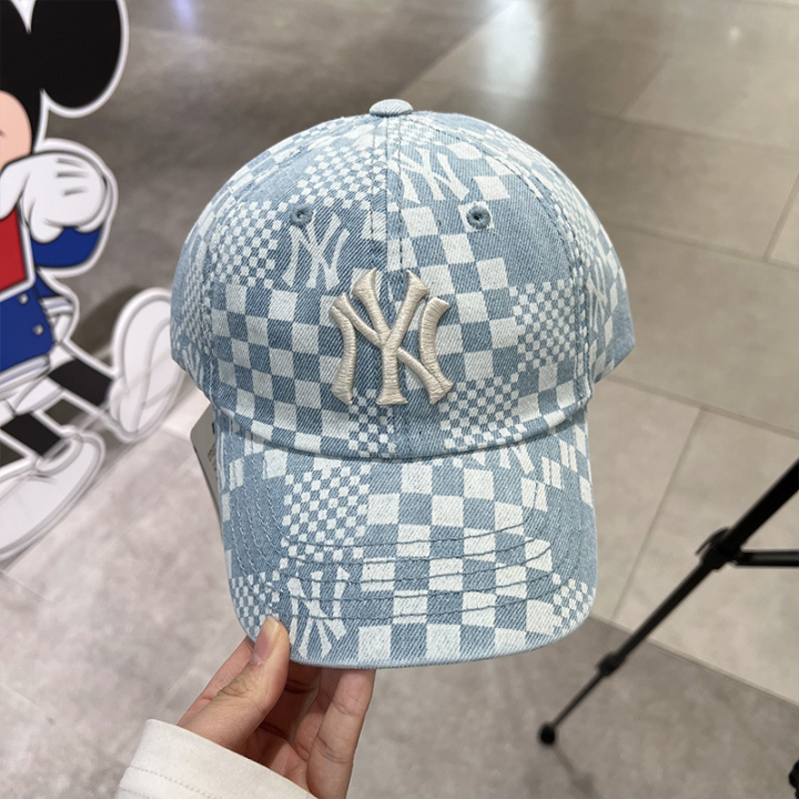 MLB Korea Unisex Classic Monogram Denim Ball Cap