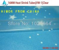 【YF】✱✒▤  10meters/lot 16MM Transparent Shrink Tubes Shrinkable Tubing Insulation Sleeving