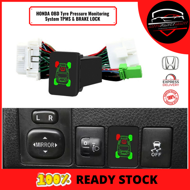 P&P ] HONDA CIVIC FC CRV 17 OBD2 OBD Tyre Pressure Monitoring System ...